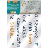 packaging wall sticker essere felice