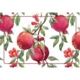 Grafica Set di 4 Tovagliette Pomegranate 