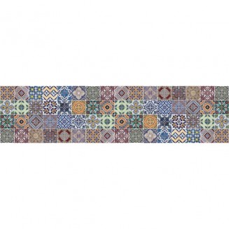 Panel protector antisalpicaduras cocina adhesivo de pared azulejos de  Sevilla 180 x 60 cm 100% made in Italy con tinta no tòxica, ignìfuga y